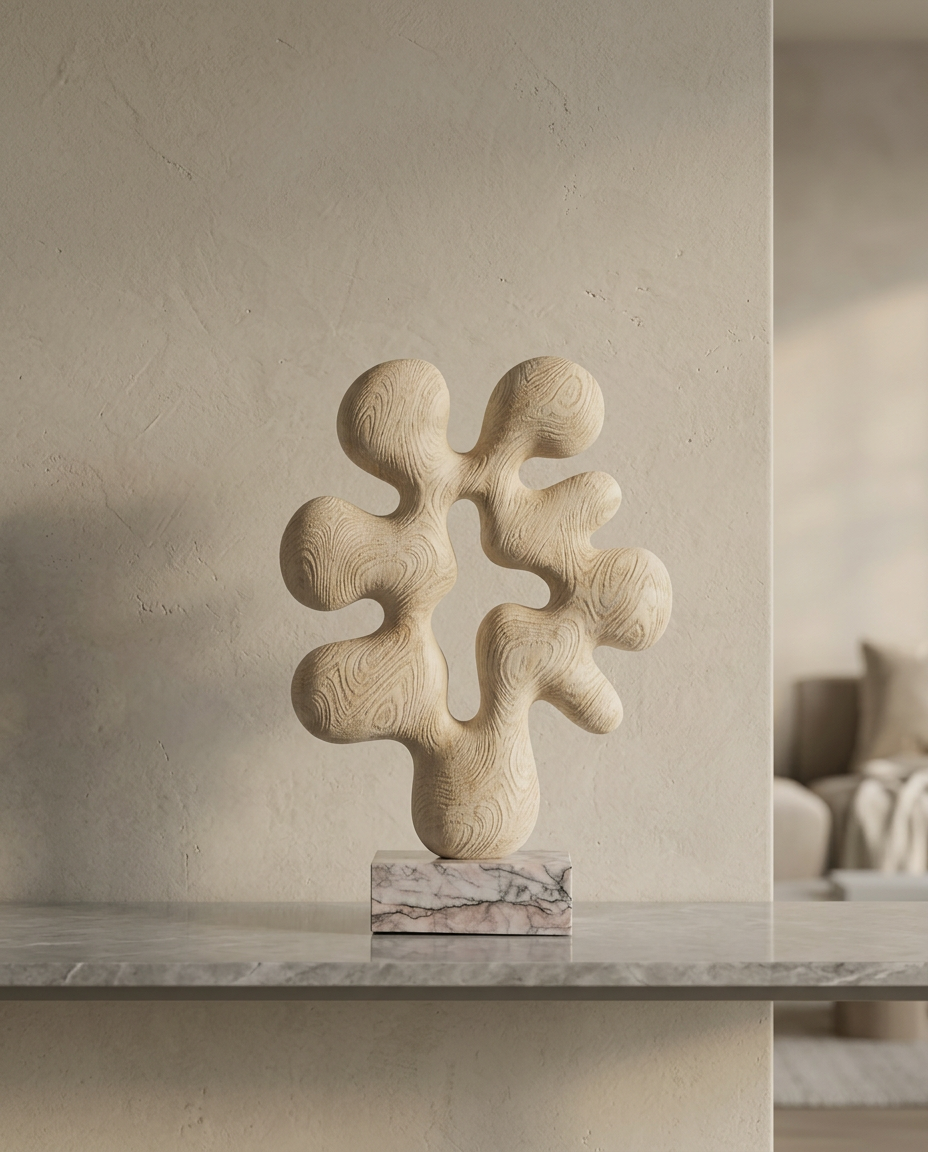 Bloom Sculpture, styled in a real interior setting