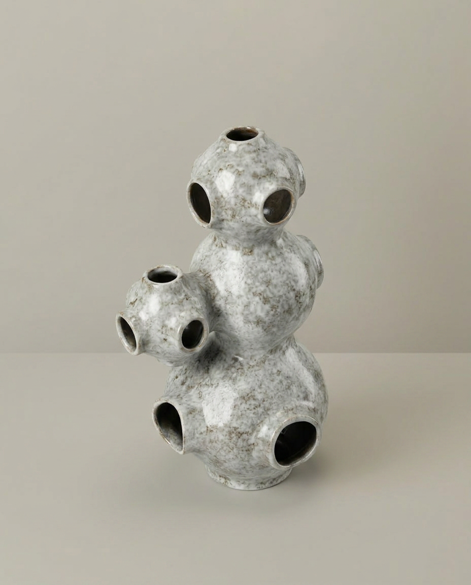 Cluster Bubble Vase, elevated angle view