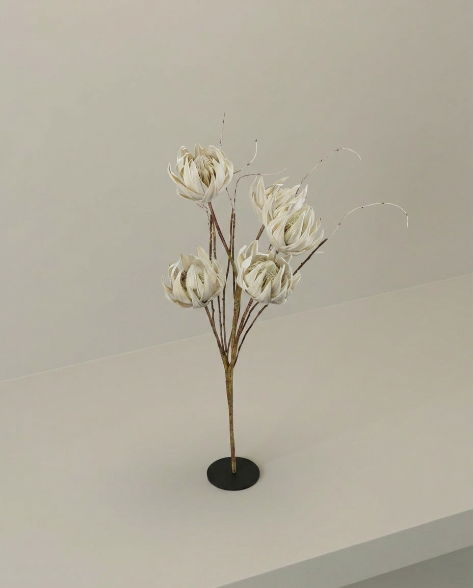 Dried Bloom Stem, elevated angle view
