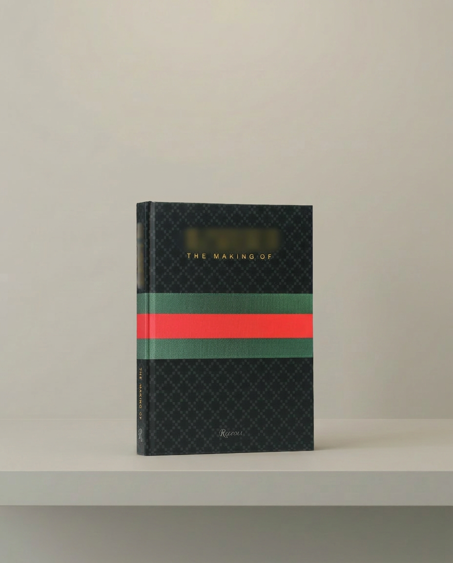 Heritage Stripe Book, front view on neutral background
