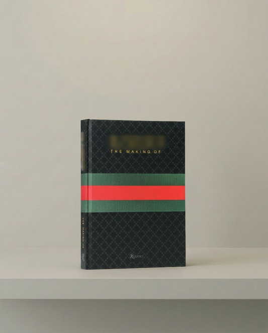Heritage Stripe Book, front view on neutral background