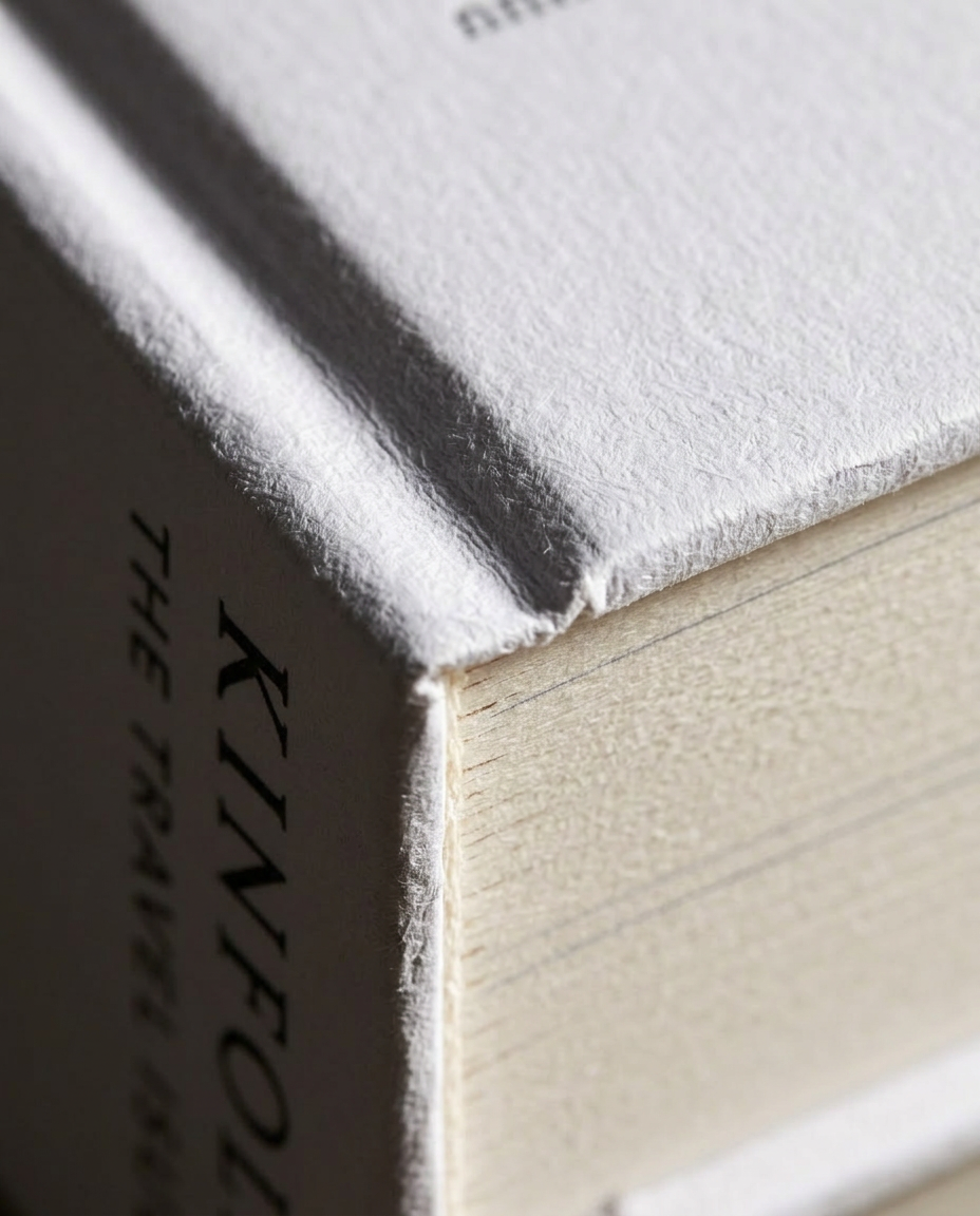 Kinfolk Travel Book, close-up detail showing texture and material
