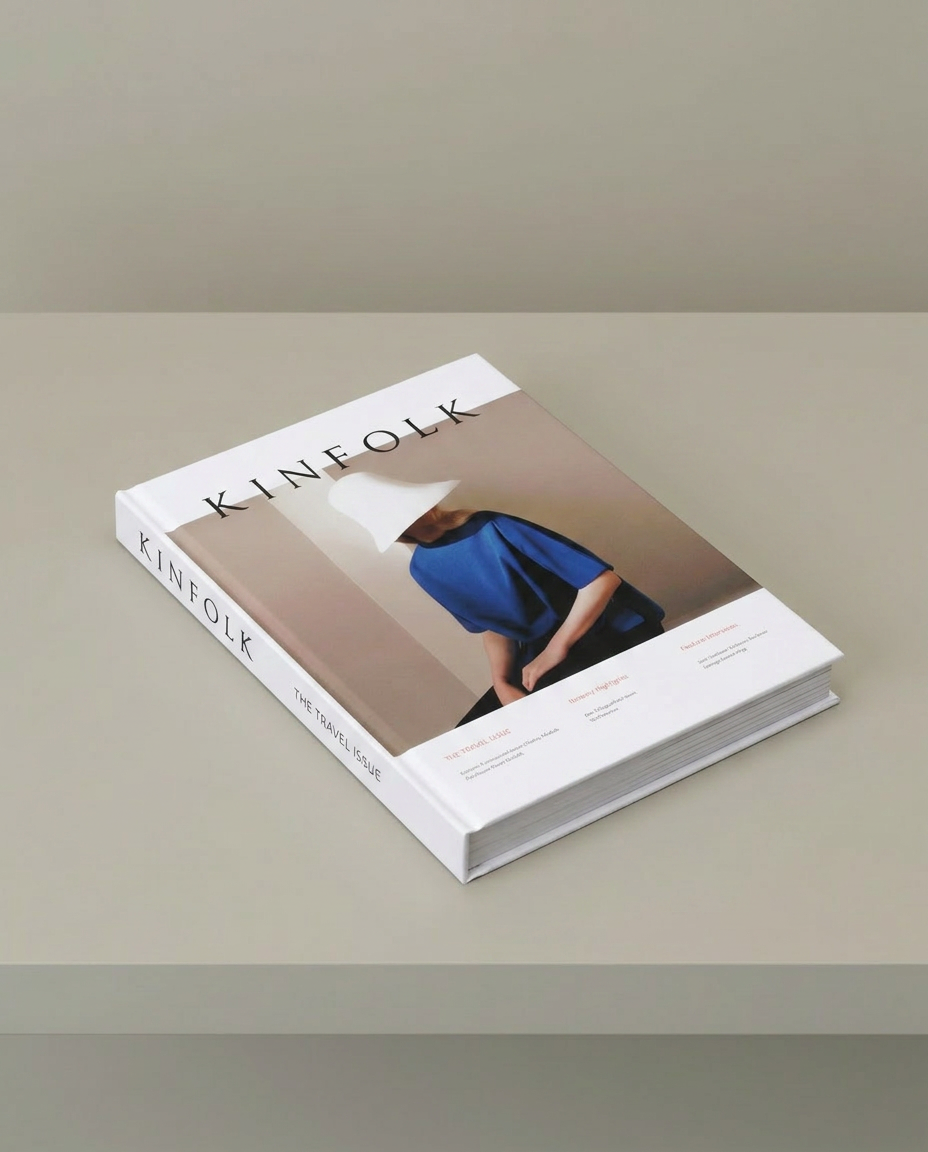 Kinfolk Travel Book, elevated angle view