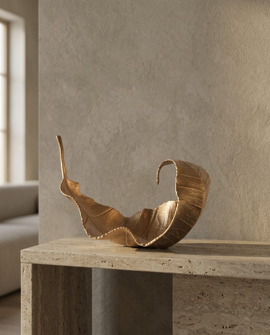 Leaf Ornament, styled in a real interior setting