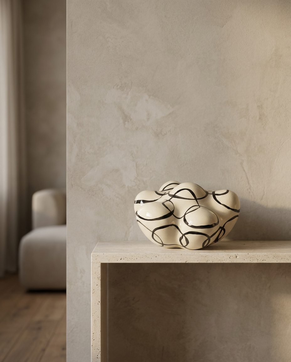 Loop Bowl, styled in a real interior setting