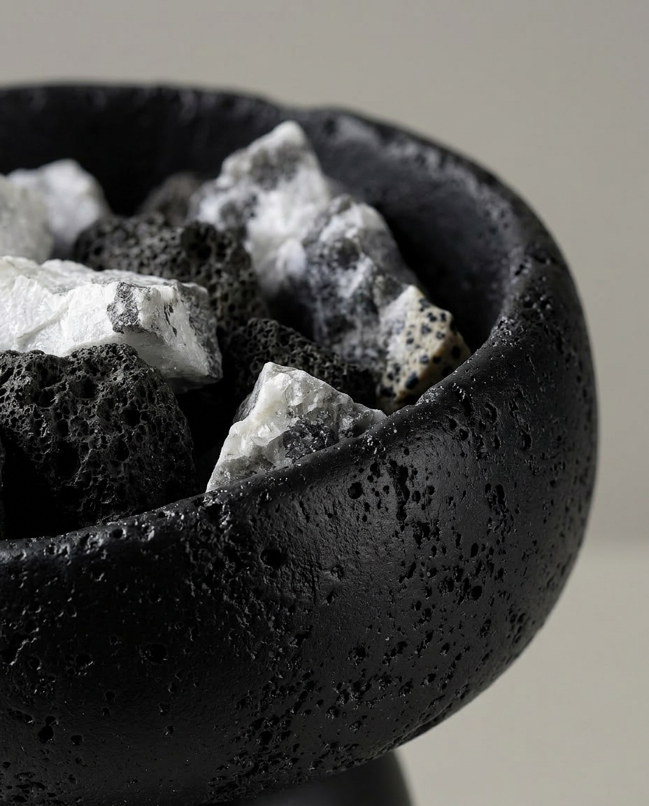 Mushroom Bowl, close-up detail showing texture and material