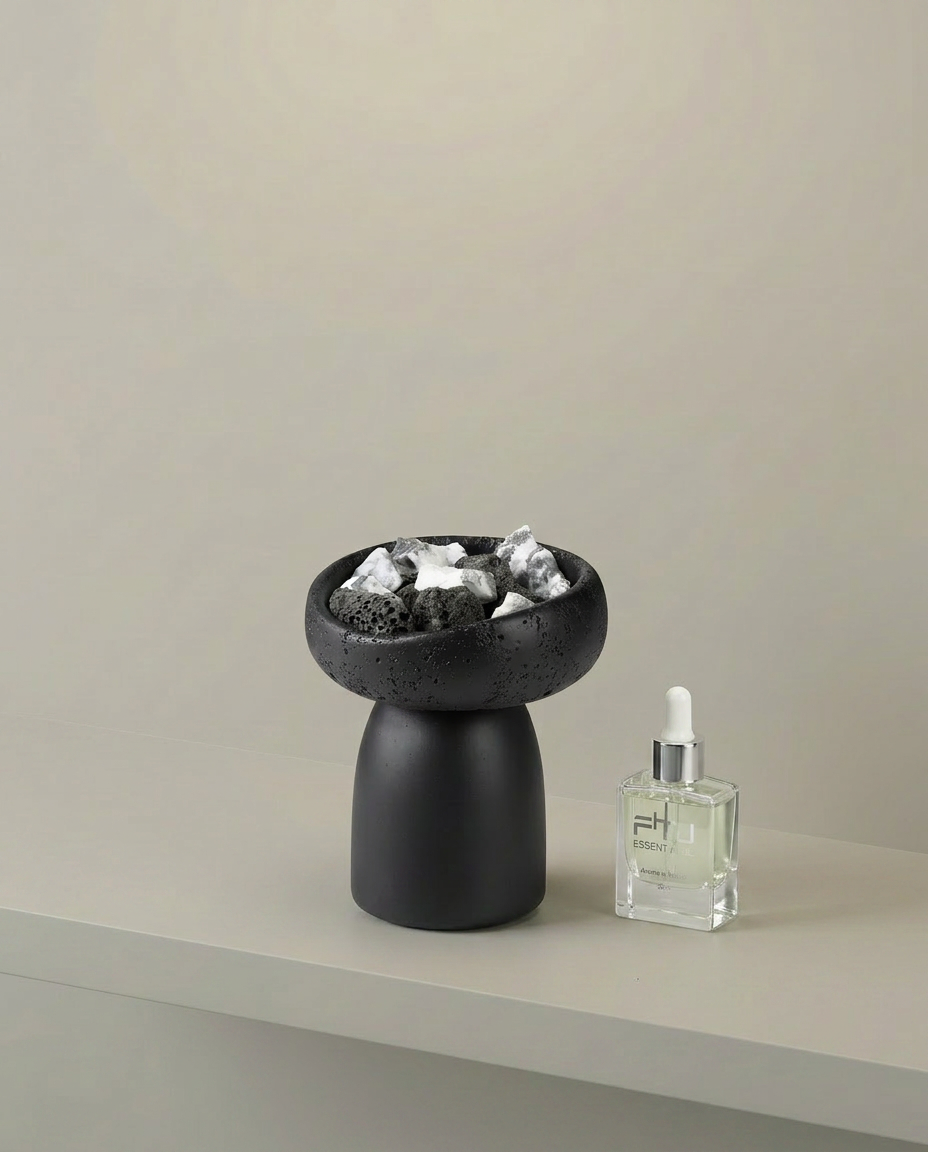 Mushroom Bowl, elevated angle view