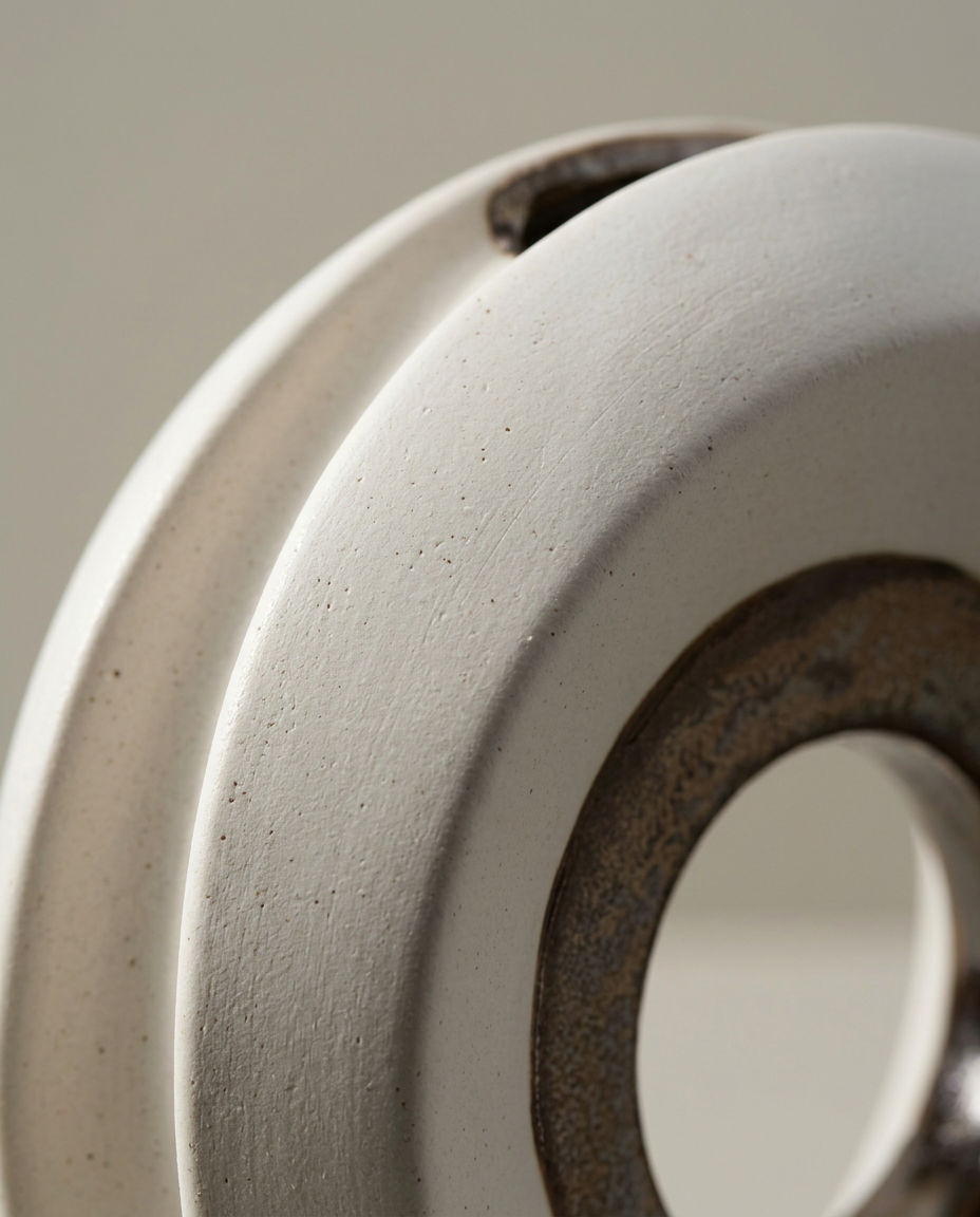 Ring Vessel, close-up detail showing texture and material