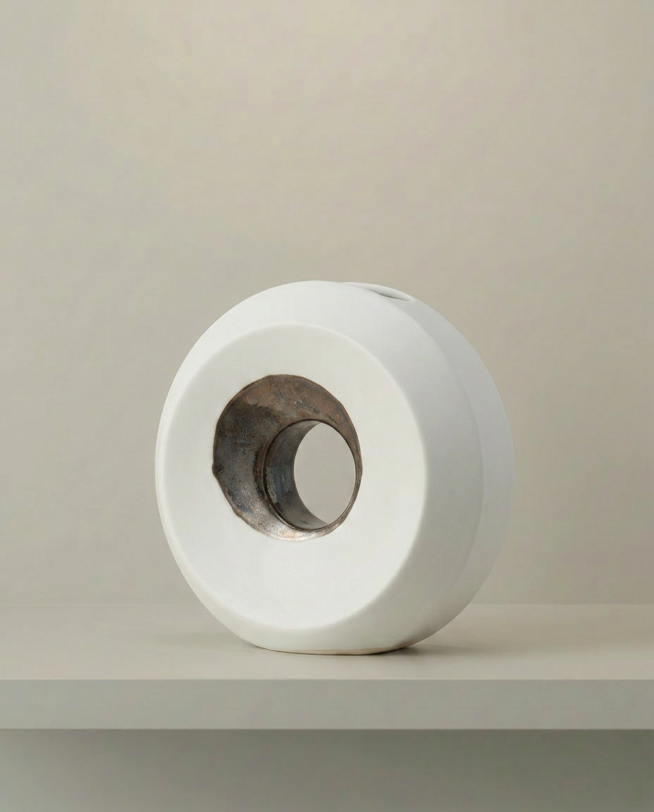 Ring Vessel, Large, elevated angle view