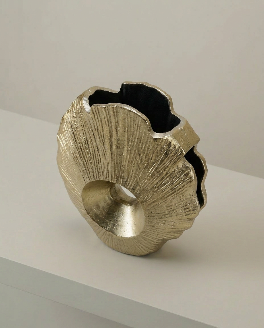 Shell Vase, elevated angle view