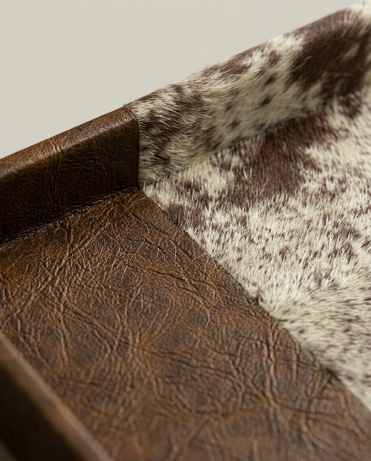 Split Tray, close-up detail showing texture and material