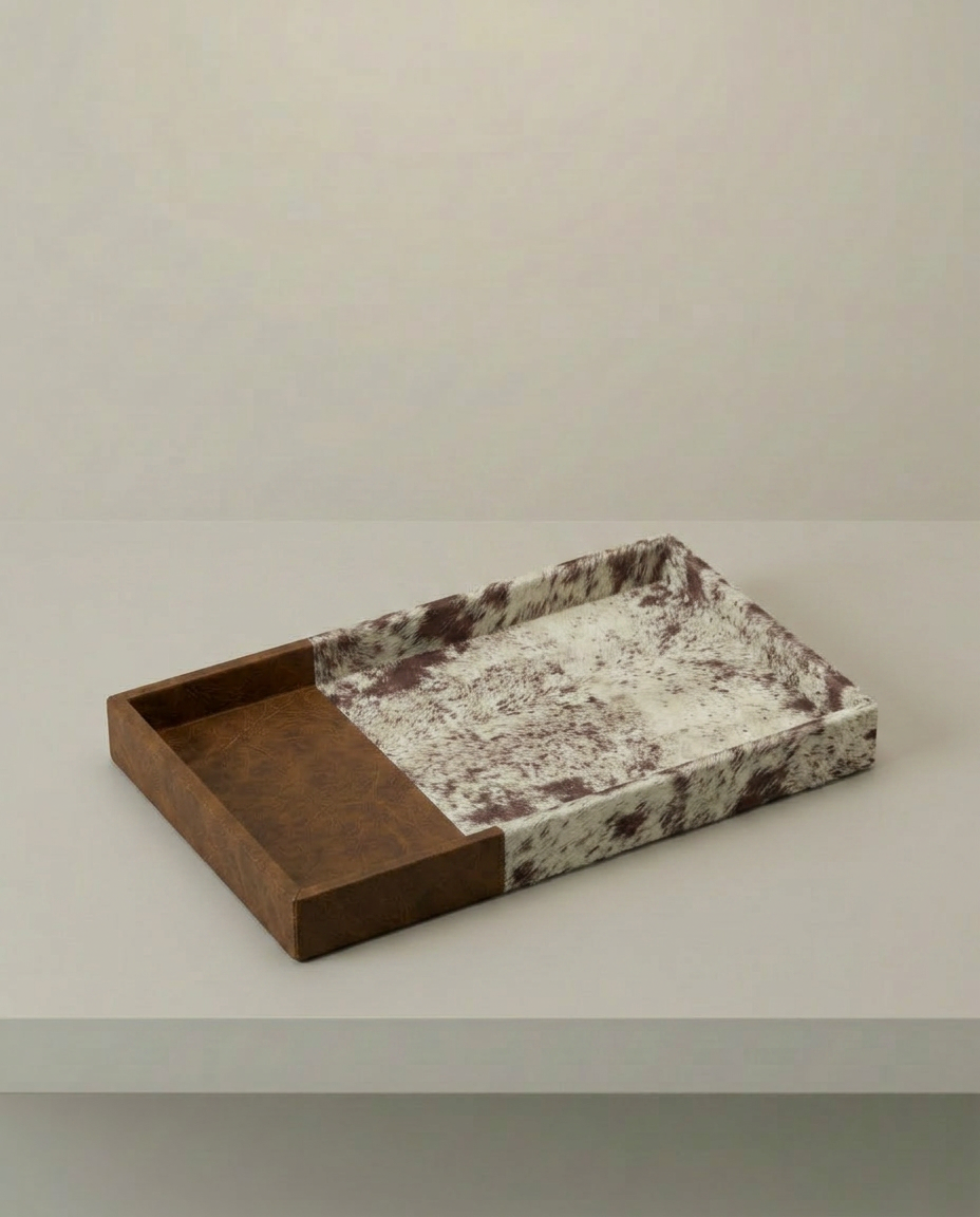 Split Tray, elevated angle view