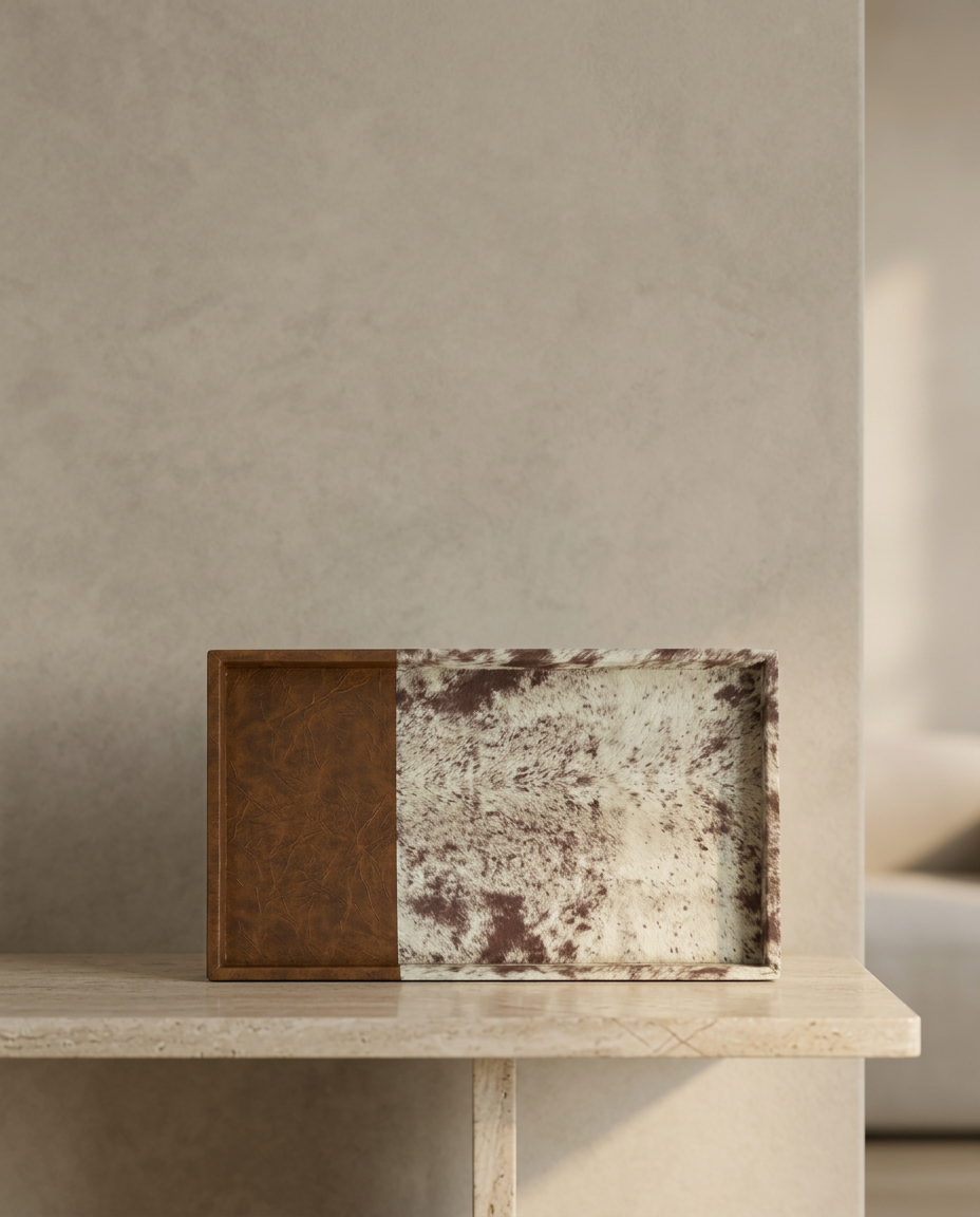Split Tray, styled in a real interior setting